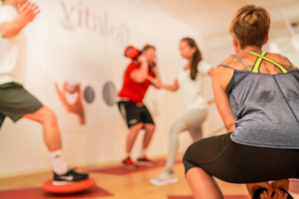 Ergonomie Gruppentraining am Arbeitsplatz