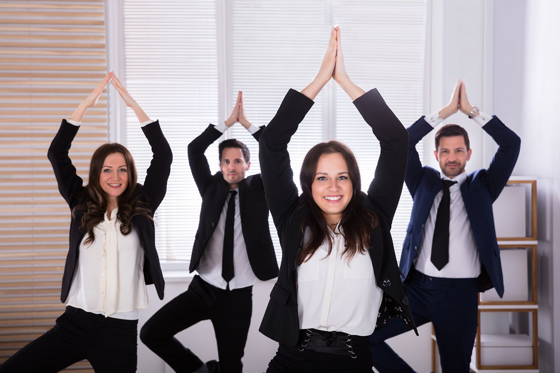 Vitalisten Business Yoga im Team